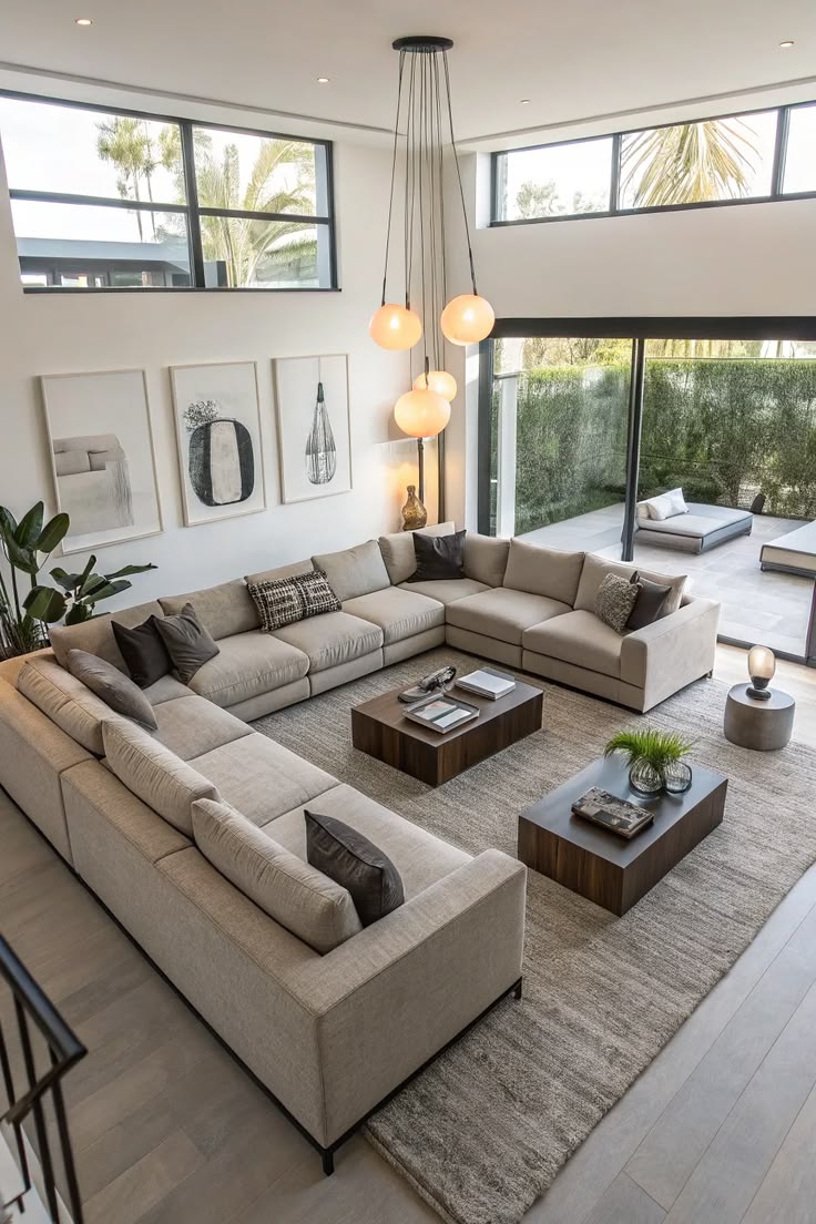 Modern sofa interior